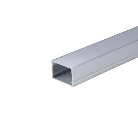 Profil do LED zestaw, ALU anodowany na dwie taśmy V-TAC 2mb klosz mleczny 30x20mm VT-8118 5 lat gwarancji
