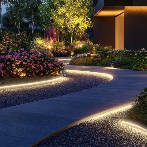 Taśma LED V-TAC 12V SMD5050 150LED IP65 rękaw 6W/m VT-5050 30-IP65 3000K 500lm