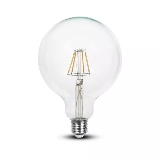 Żarówka LED 10W filament E27 kula glob G125 V-TAC VT-1979 3000K 1055lm