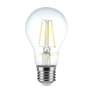 Żarówka LED 6W filament E27 A60 V-TAC VT-1887 3000K 600lm