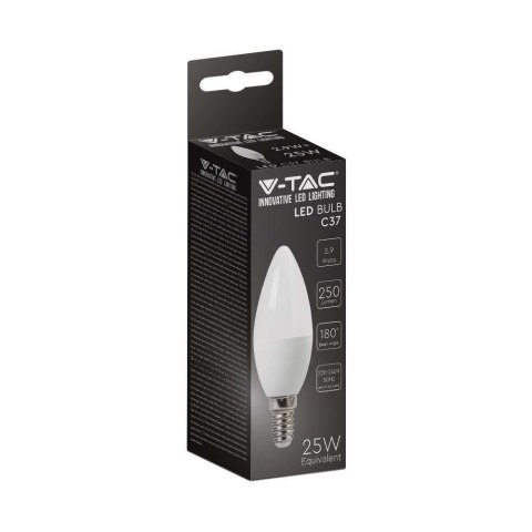 Żarówka LED V-TAC 2,9W E14 świeca VT-2323 4000K 250lm