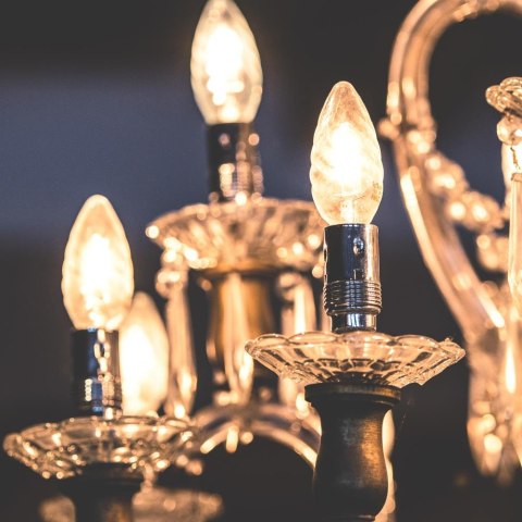 Żarówka LED V-TAC 4W filament E14 twist świeca ściemnialna VT-1985D 3000K 400lm