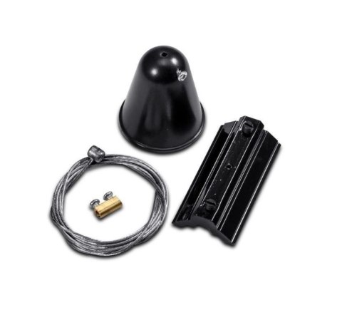 Zawiesie szynoprzewód szynoprzewód 3F 3 fazowy zestaw 1M czarne V-TAC