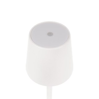 Lampka stołowa nocna V-TAC 3W LED 39cm ładowanie ściemnianie biała VT-7703 4000K 70lm