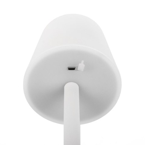 Lampka stołowa nocna V-TAC 3W LED 39cm ładowanie ściemnianie biała VT-7703 4000K 70lm