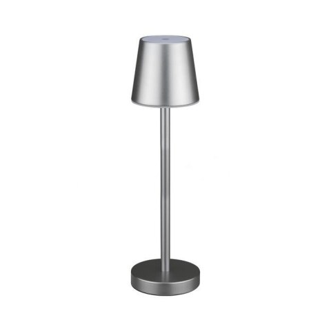 Lampka stołowa nocna V-TAC 3W LED 39cm ładowanie ściemnianie szara VT-7703 3000K 70lm