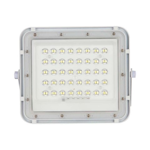 Naświetlacz LED solarny V-TAC 6W pilot auto timer IP65 biały VT-40W-W 4000K 400lm