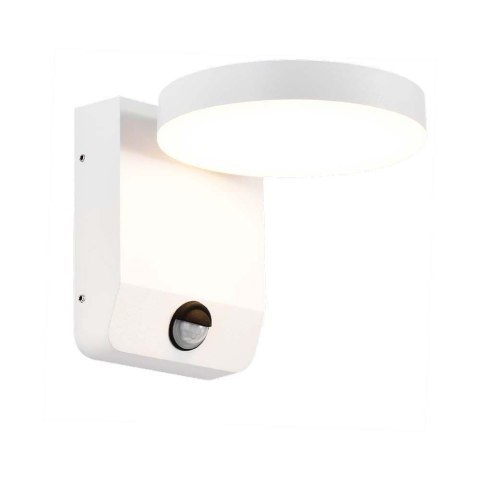 Naświetlacz elewacyjny V-TAC 17W LED czujnik ruchu okrągła biała IP65 VT-11020S 4000K 2520lm