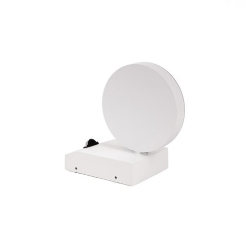 Naświetlacz elewacyjny V-TAC 17W LED czujnik ruchu okrągła biała IP65 VT-11020S 4000K 2520lm