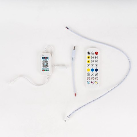 Neon flex LED V-TAC 24V 5mb 12W/m magic color pilot sterownik VT-561 RGB