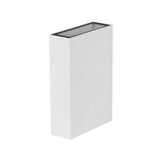 Oprawa kinkiet ścienny góra dół V-TAC 4W LED biała IP65 VT-844-W-N 3000K 400lm