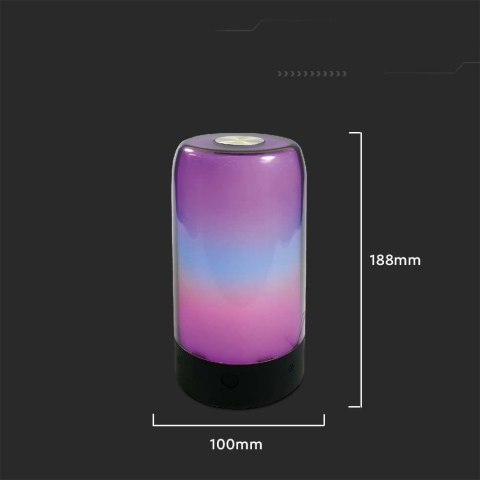 Oprawa lampka nocna LED V-TAC 8W Smart Life tuya Alexa Google Home VT-7208