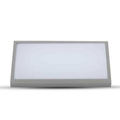 Oprawa ścienna V-TAC 20W LED ukośna szara IP65 VT-8055 4000K 2050lm