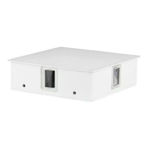 Oprawa ścienna V-TAC 4W LED IP65 biały kwadrat VT-704 4000K 428lm