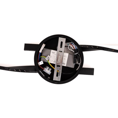 Oprawa sufitowa V-TAC 12W LED czarna VT-7788 3000K 1280lm