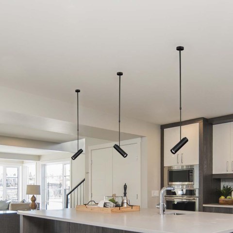 Oprawa sufitowa V-TAC GU10 regulowana 830-1170mm czarna VT-7900 3 lata gwarancji