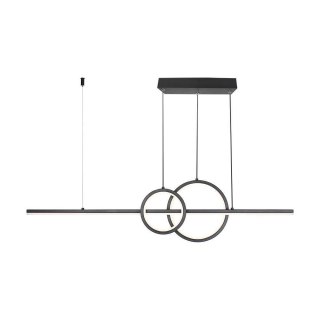 Oprawa zwieszana V-TAC 15W LED czarna VT-7767 4000K 1500lm