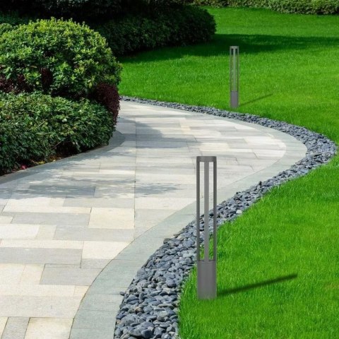 Słupek ogrodowy V-TAC 10W LED IP65 szary 80cm VT-820 3000K 450lm