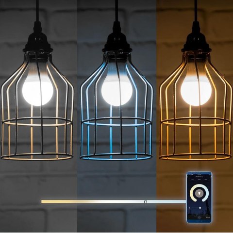 Żarówka LED smart WI-FI V-TAC 7W E27 filament A60 tuya Amazon Alexa Google Home VT-5137 2700K-6500K 806lm