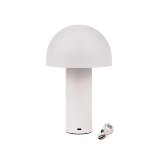 Lampka stołowa nocna V-TAC 1W LED 25cm ładowanie USB ściemnianie biała VT-1047 3000K-6000K 200lm