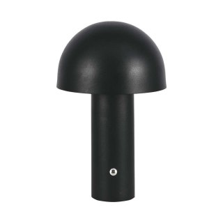 Lampka stołowa nocna V-TAC 1W LED 25cm ładowanie USB ściemnianie czarna VT-1047 3000K-6000K 200lm
