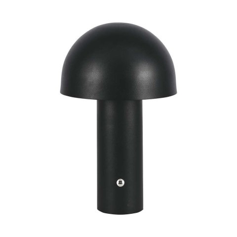 Lampka stołowa nocna V-TAC 1W LED 25cm ładowanie USB ściemnianie czarna VT-1047 3000K-6000K 200lm