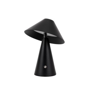 Lampka stołowa nocna V-TAC 3W LED 24cm ładowanie USB ściemnianie czarna VT-1051 3000K-6000K 200lm