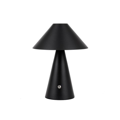 Lampka stołowa nocna V-TAC 3W LED 24cm ładowanie USB ściemnianie czarna VT-1051 3000K-6000K 200lm