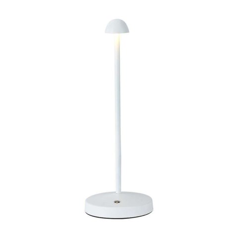 Lampka stołowa nocna V-TAC 3W LED 29cm ładowanie USB ściemnianie biała VT-1073 3000K-6000K 130lm