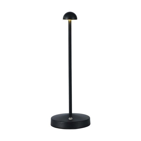 Lampka stołowa nocna V-TAC 3W LED 29cm ładowanie USB ściemnianie czarna VT-1073 3000K-6000K 130lm