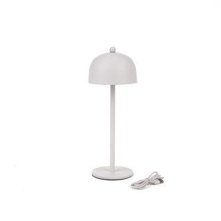 Lampka stołowa nocna V-TAC 3W LED 30cm ładowanie USB ściemnianie biała VT-1052 3000K-6000K 200lm