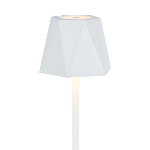 Lampka stołowa nocna V-TAC 4W LED 37cm ładowanie USB ściemnianie biała VT-1034 3000K-6000k 150lm