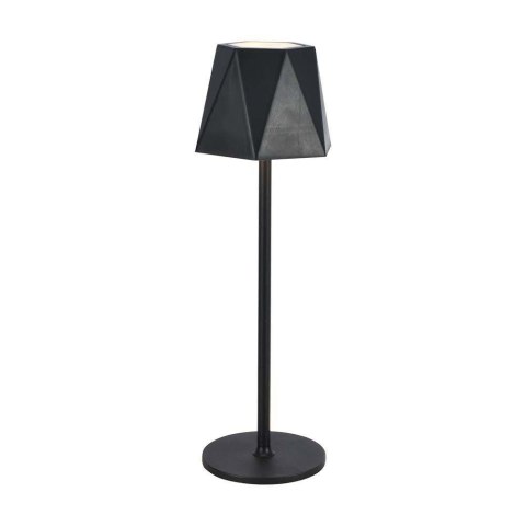 Lampka stołowa nocna V-TAC 4W LED 37cm ładowanie USB ściemnianie czarna VT-1034 3000K-6000K 150lm