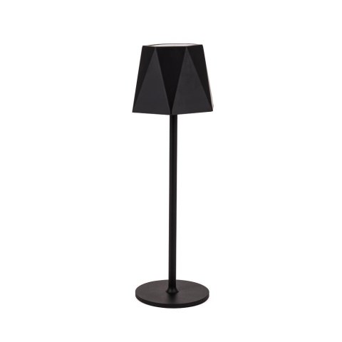 Lampka stołowa nocna V-TAC 4W LED 37cm ładowanie USB ściemnianie czarna VT-1034 3000K-6000K 150lm