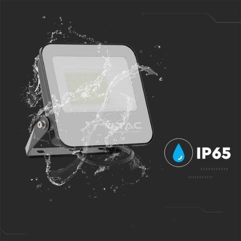 Naświetlacz LED V-TAC 50W 185Lm/W czarny VT-4456 6500K 9250lm