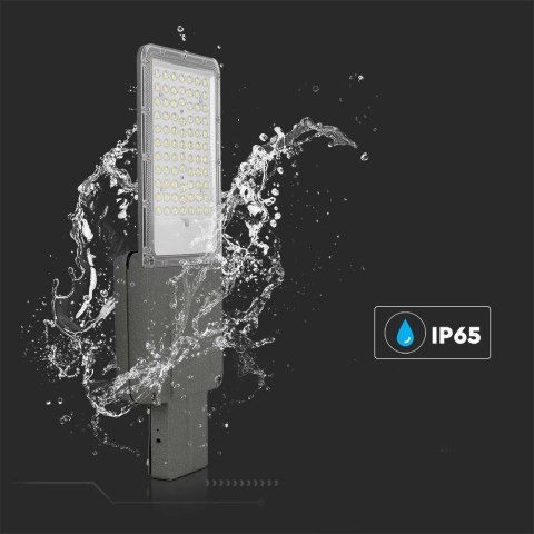 Naświetlacz oprawa uliczna LED solarna V-TAC BRIDGELUX CHIP IP65 pilot LiFePO4 panel 60W VT-15200ST 4000K 3000lm