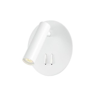 Oprawa LED V-TAC 3W+6W kinkiet hotel łóżko włącznik biały VT-2963 3000K 680lm 3 lata gwarancji