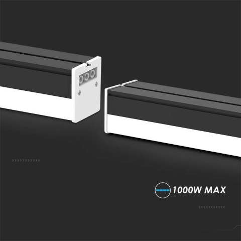 Oprawa V-TAC 40W liniowa linear light do łączenia czarna VT-4140 4000K 4300lm 3 lata gwarancji
