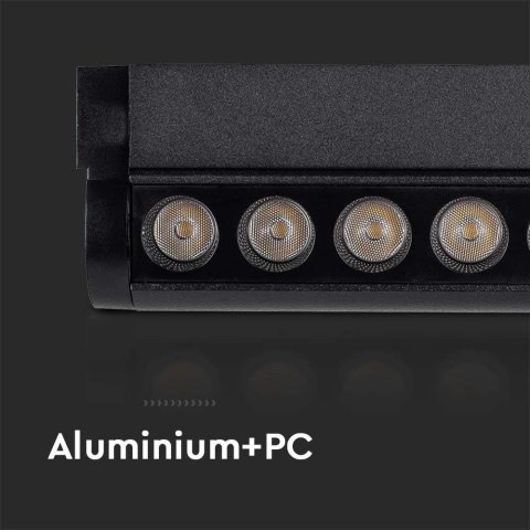 Oprawa projektor szynoprzewód magnetyczny 48V V-TAC 5W LED 34st VT-4205 3000K 600lm 3 lata gwarancji