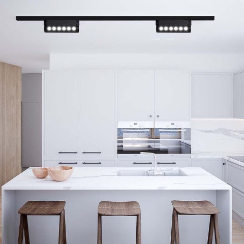 Oprawa projektor szynoprzewód magnetyczny 48V V-TAC 5W LED 34st VT-4205 3000K 600lm 3 lata gwarancji