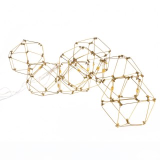 Oprawa zwieszana V-TAC 28W LED złota VT-7918 3000K 2700lm