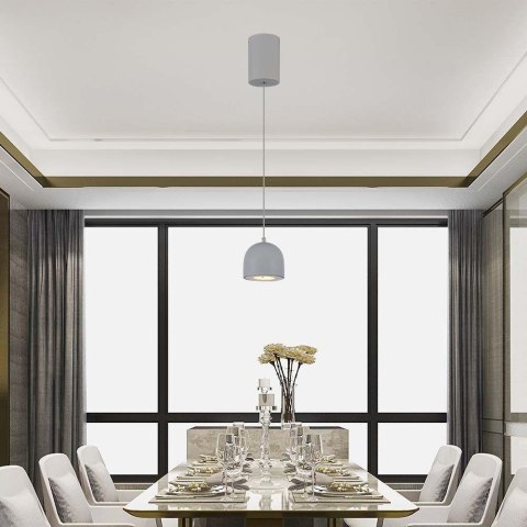 Oprawa zwieszana V-TAC LED 8,5W 162cm szara VT-7794 3000K 850lm