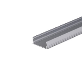 Profil do LED zestaw, ALU anodowany cienkościenny V-TAC 2mb klosz mleczny 17,4x7mm VT-8113