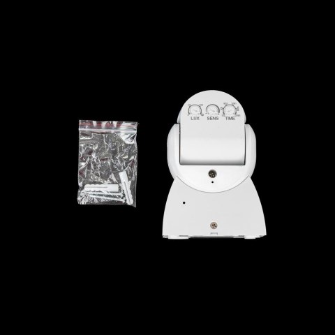 Czujnik ruchu mikrofalowy ścienny biały V-TAC 180st 1200W IP65 VT-80301 5 lat gwarancji