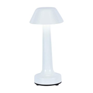 Lampka stołowa nocna V-TAC 2W LED 23cm ładowanie USB CCT ściemnianie biała VT-7566 3000K-6000K 40lm