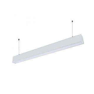 Oprawa V-TAC LED linear SAMSUNG CHIP 60W góra dół do łączenia zwieszana biała 120cm VT-7-60 4000K 6000lm 5 lat gwarancji