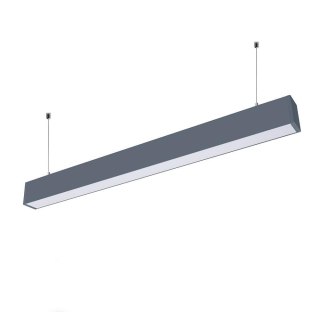 Oprawa V-TAC LED linear SAMSUNG CHIP 60W góra dół do łączenia zwieszana srebrna 120cm VT-7-60-S 4000K 6000lm 5 lat gwarancji