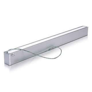 Oprawa V-TAC LED linear SAMSUNG CHIP 60W góra dół do łączenia zwieszana srebrna 120cm VT-7-60-S 4000K 6000lm 5 lat gwarancji