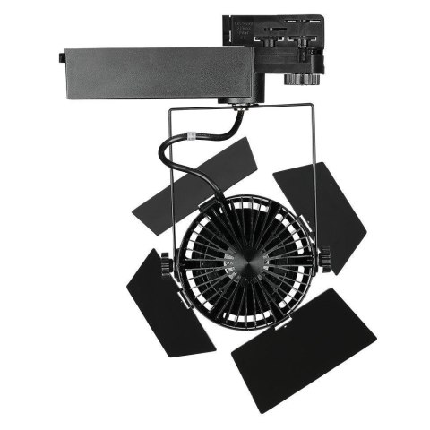 Oprawa szynoprzewód 3F V-TAC 33W LED SAMSUNG CHIP CRI90+czarna VT-433 4000K 3000lm 5 lat gwarancji
