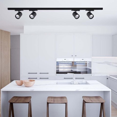 Oprawa szynoprzewód 3F V-TAC 35W 30st czarna VT-4235 4000K 3000lm 3 lata gwarancji